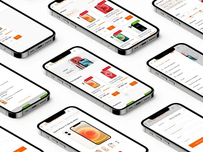 Online store redesign | E-commerce website design ecommerce figma online redesign responsive store ui uiux ux web