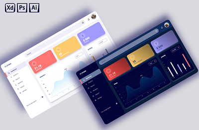 YT Dashboard app design graphic design illustration ui ux vector