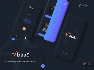 VBaaS - AI based voice detection & payment adobe photoshop design illustration ui design ux