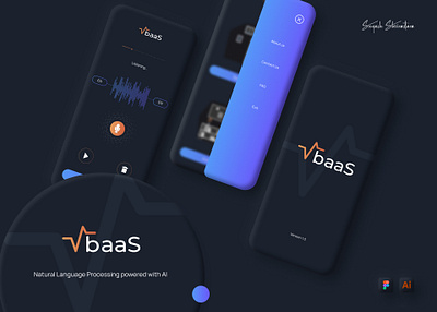 VBaaS - AI based voice detection & payment adobe photoshop design illustration ui design ux