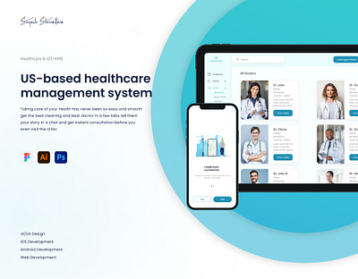 An Approach to Digitization in Healthcare adobe photoshop adobe xd branding design illustration logo ui ui design ux vector