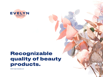 Evelyn Cosmetics brand branding combination mark design graphic design illustration illustrator lockup logo logo design logo mark logotype mark photoshop typography ui ux vector
