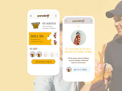 Paradis is concept app loyalty ui