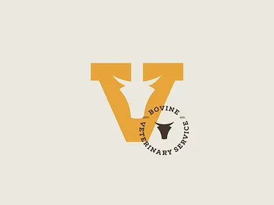 Bovine V | Monogram lockup