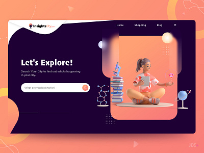 Classifieds hybrid homepage cover design design hompage shopping