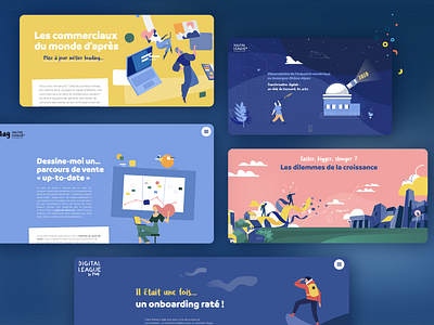 Magazine en ligne, Digital - Invox B2B Digital Marketing design flat graphic design ui web