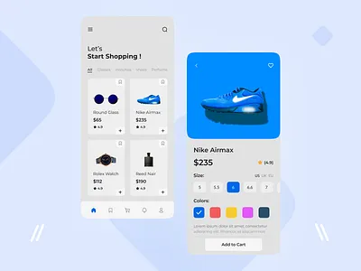 E-commerce App Design design e commerce ios minimal mobile app mobile ui multi vendor shoe shoes app shop app shops sneakers app store ui ux