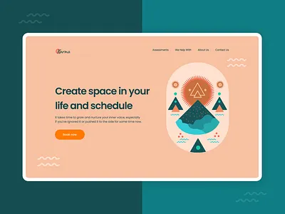 Illustration and Hero section concept banner concept design designer hero illustration new trend ui website