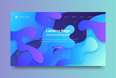 Background Abstract Landing Page 3d animation 3d illustration abstract background banner creative design elegant illustration landing landing page minimal modern page pages template templates vector wallpaper website