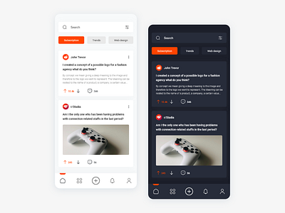 Reddit redesign minimal reddit redesign ui uiux design ux