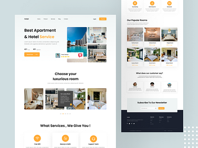 Hotel Room Booking landing page clean design hotel guide hotel landing page hotel room hotel templates hotel web hotel website hotel website design minimal travel travel agenc travel packages trip planner ui ui design uiux uiux design visual web design