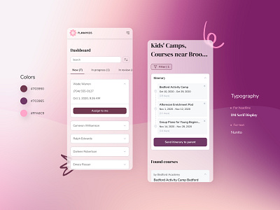 UI design for Online Service Marketplace branding design icon illustration typography ui vector web