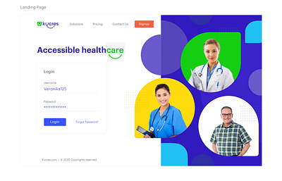 Login UI browser dashboard design login ui