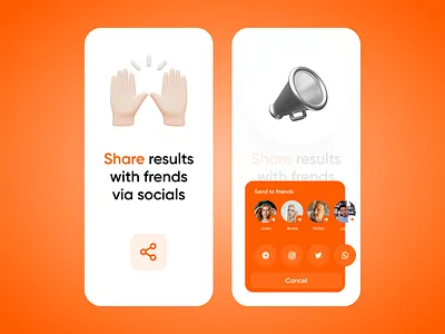 010 Social Share 010 adaptive app dailyui dailyui010 design ecommerce figma interface mobile share social ui uidesign ux uxdesign
