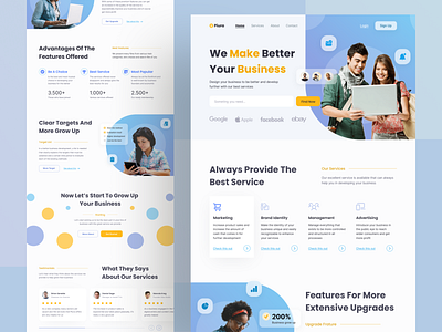 Digital Branding Website agency branding corporate creative creative agency design design service digital homepage landing page marketing ui uiux web design website