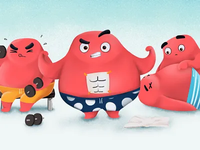 PLURP - Mascot Design branding design illustration logo mascot ui