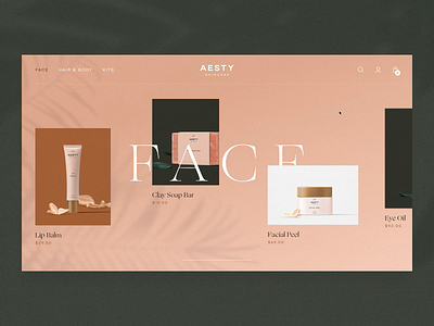 Cosmetics Store Website Interactions beauty category page cosmetics design design studio ecommerce graphic design interaction interface product page scroll shopping ui user experience ux web web design web marketing website design website interaction