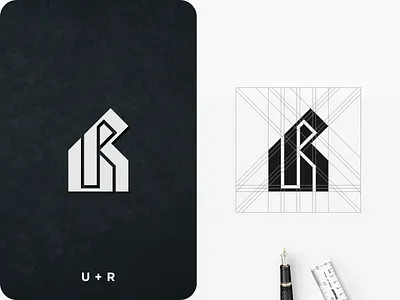 UR MONOGRAM LOGO DESIGN apparellogo awesomelogo bestlogo branding clothingbrand design graphic design identity illustration initiallogo logo moderenlogo modernlogo monogram monogram design monogram logo monogramlogo ui ur vector