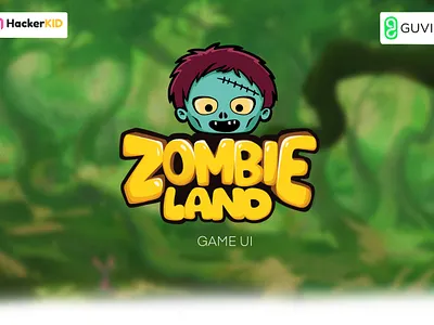 ZOMBIELAND - Game Design animation design game ui graphic design illustration ui