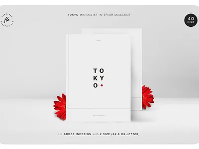 Tokyo Minimalist Interior Magazine annual report brochure business catalog catalog clean editioral fashion interior magazine lifestyle lookbook magazine minimal minimalist modern photography portfolio print printable professional template