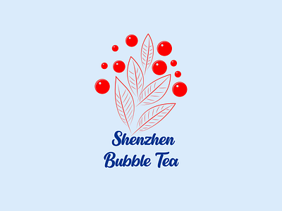 LogoCore Challenge - Shenzhen Bubble Tea Logo branding design graphic design illustration illustrator logo typography vector