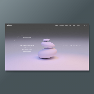 Balance. clean design ui ui design ux ux design web design