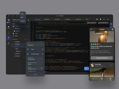 Code Editor code editor portfolio real ui ux