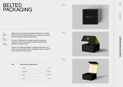 Belted Packaging box branding colour design flap box foil graphic design luxury minimal mockup packaging packaging designer packaging mockup