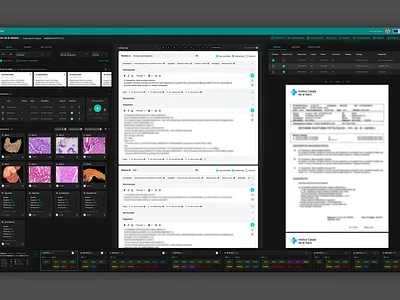 Anatomical Pathology Diagnostic Tool app design interface ui ux