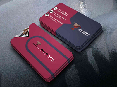 i will design professional Creative Stunning unique luxury card red