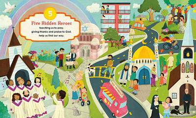 10 Hidden Heroes by Mark Shriver childrens book illustration childrens books childrens illustration illustration kidlitart kids books whimsical