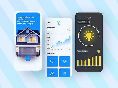 Smart Home UI branding design figma illustration logo smart home ui uiux ux