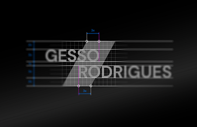 GESSO RODRIGUES - Logo Redesign Grid /2021 brand grid logo logomark logotype