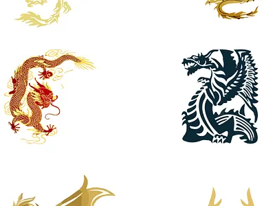 Dragon Design #2 3d animation graphic design logo motion graphics ui