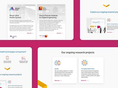 HPI∙MS Identity design sprint experience landing page sprint ui user testing ux website