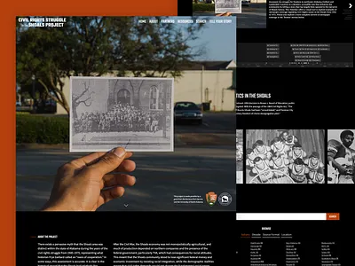 Civil Rights Struggle in the Shoals Project website