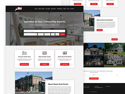 Neese Real Estate website