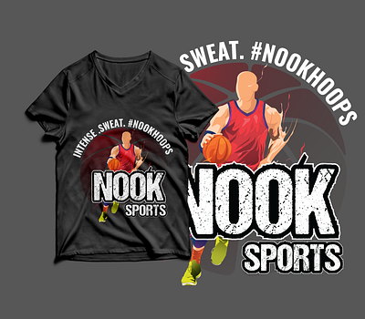 Basketball t shirt design play