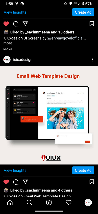 Email Web Template Design crm design email tending ui ui design user experience ux web app web design web mail