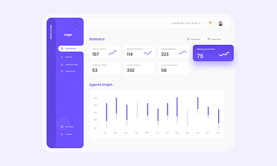 Teacher Education Portal education purple trendy ui ui