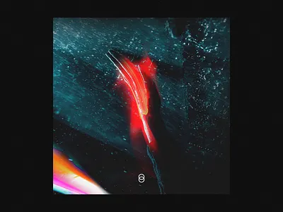 Falling abstract album artwork album cover apple music artwork branding design graphic design illustration music artwork music cover neon single artwork single cover spotify surreal