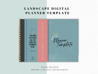 Landscape Digital Planner Template