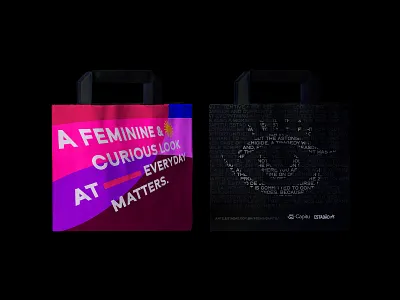 Capitu's Tote bag Design 2d brand identity branding client comission design flat graphic design identity illustration logo tote bag type typography vector