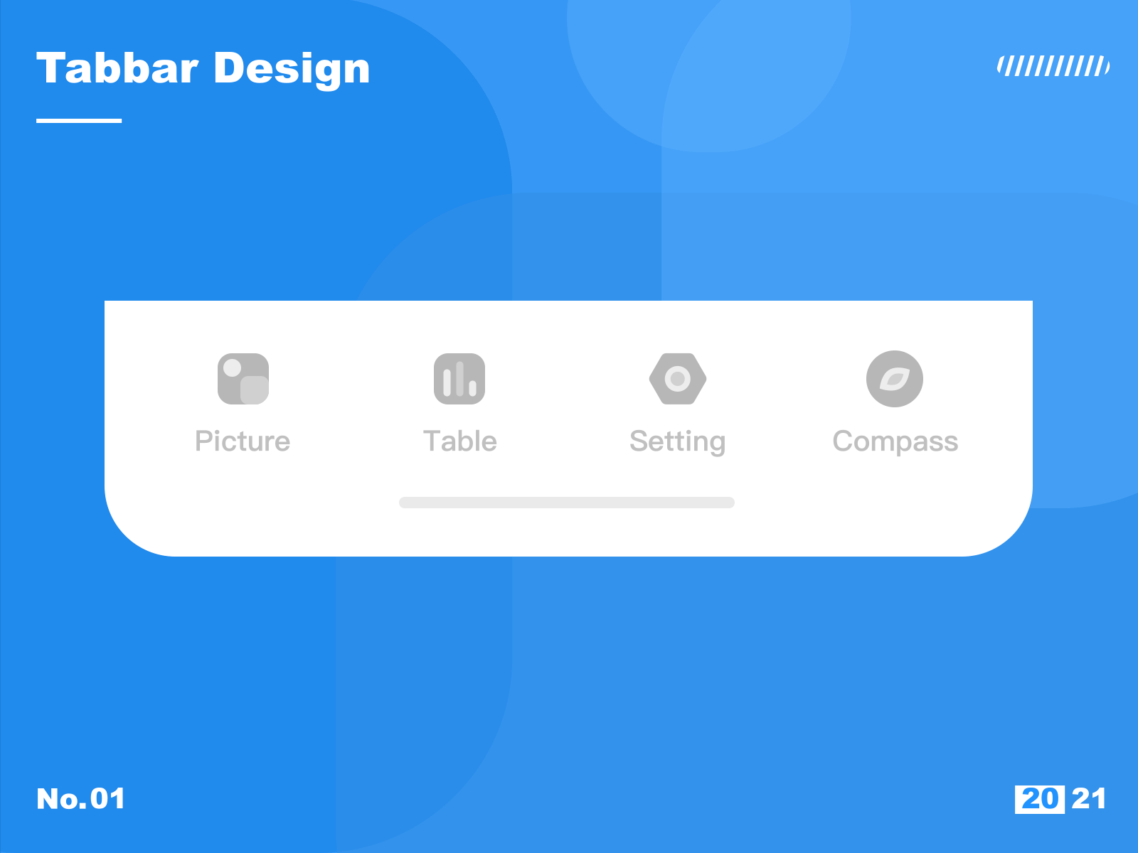 Tabbar Design animation ui