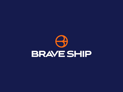 Brave Ship airplane brand brand design chain design freight graphic design intermodal log logistica logistics logo logotype navio sea ship shipping supply symbol