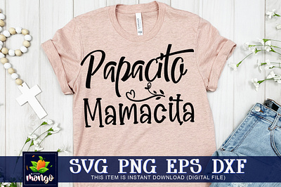 Papacito mamacita SVG cricut papacito mamacita svg