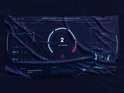 Mobis module factory power distribution room design ui 品牌 设计 设计工具