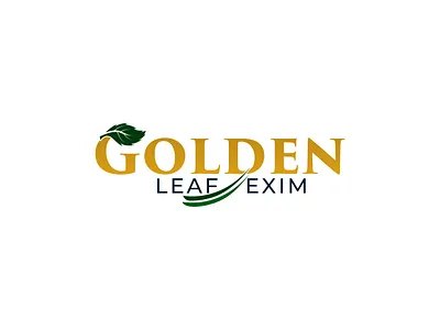 Golden leaf exim design graphic graphic art graphic artist graphic design graphicdesign graphics illustration logo ui