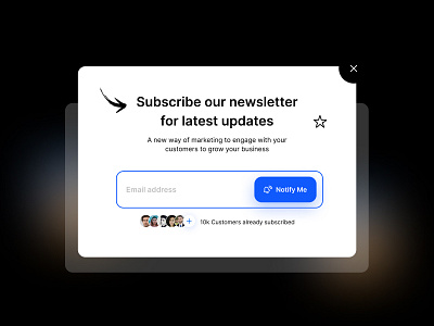 Popup/Modal design modal popup ui web website