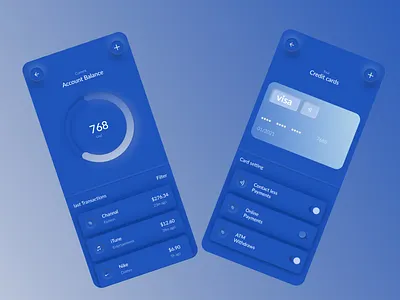 Banking app banking app dashboard graphic design neumorphism ui ui ui design